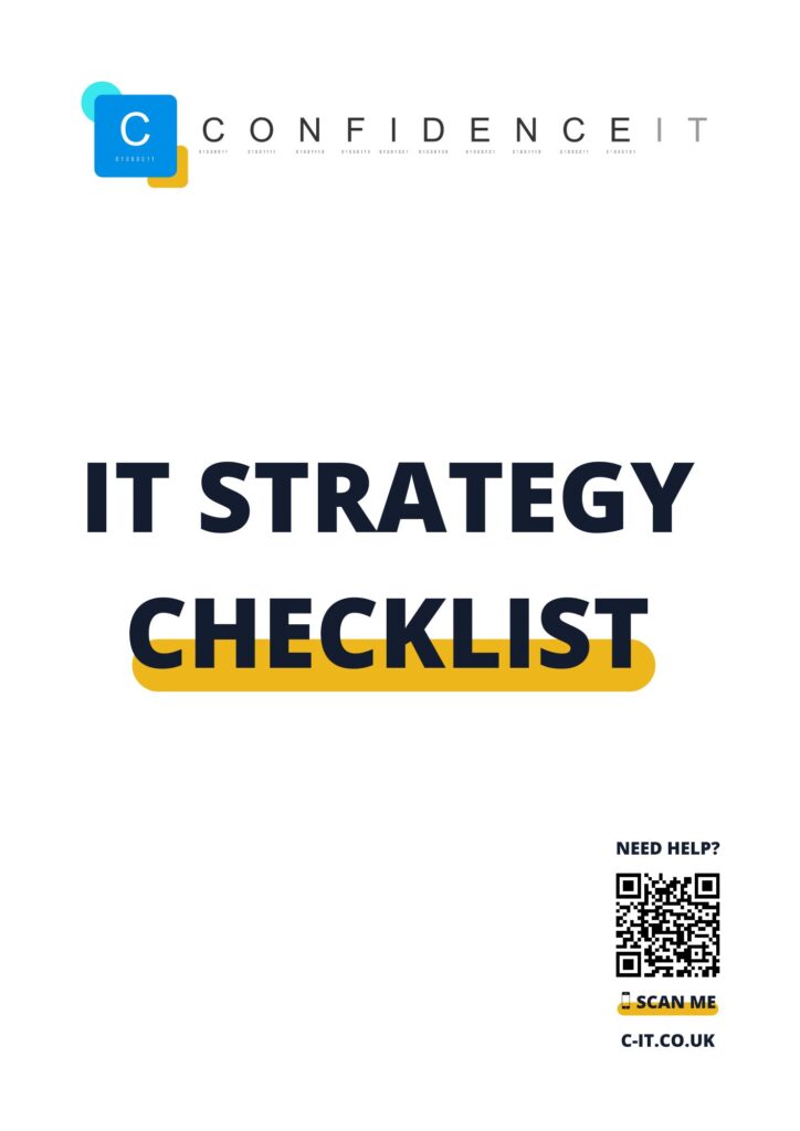 IT Strategy Checklist | Confidence IT